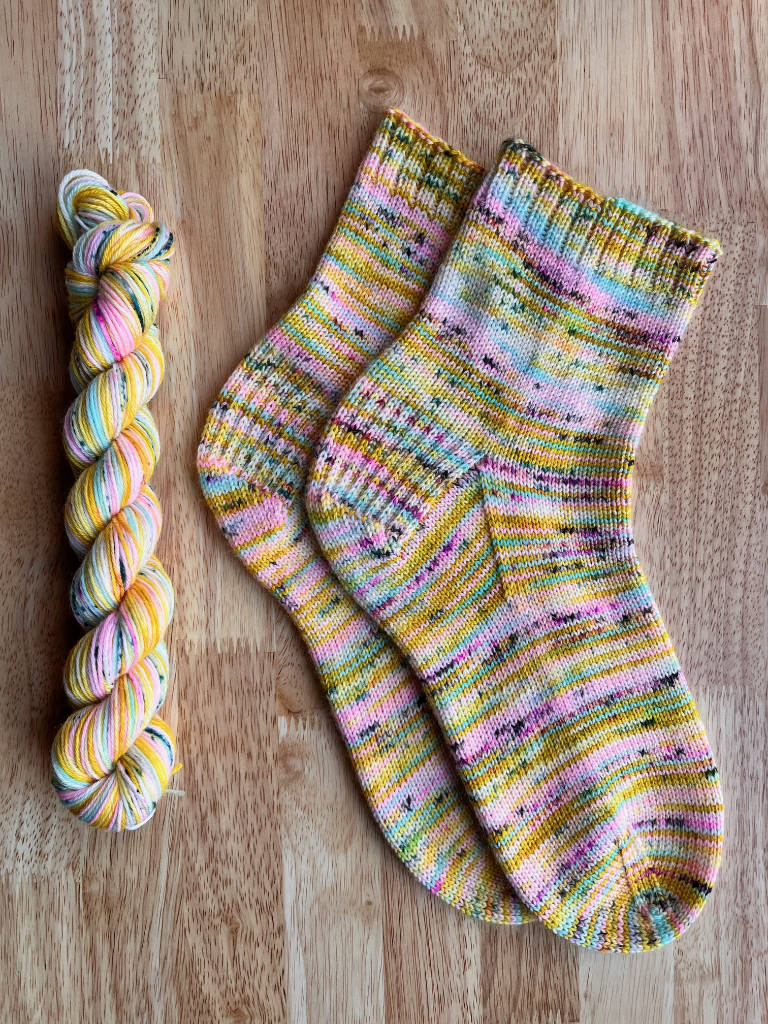 Colorful yarn.